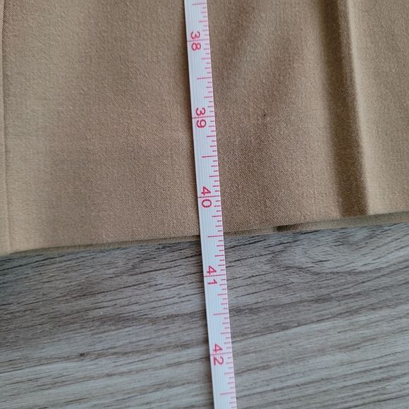 Michael Kors Light Brown Tan Straight Leg Pants Size 8 - Picture 10 of 12